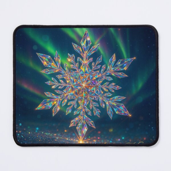 Item preview, Aurora Jewel-Cut Snowflake オーロラ・ジュエルカット雪 designed and sold by CamillaCreation.