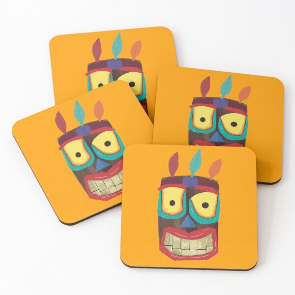 Item preview, Cheery Tiki Face designed and sold by CleverEnoughCo.
