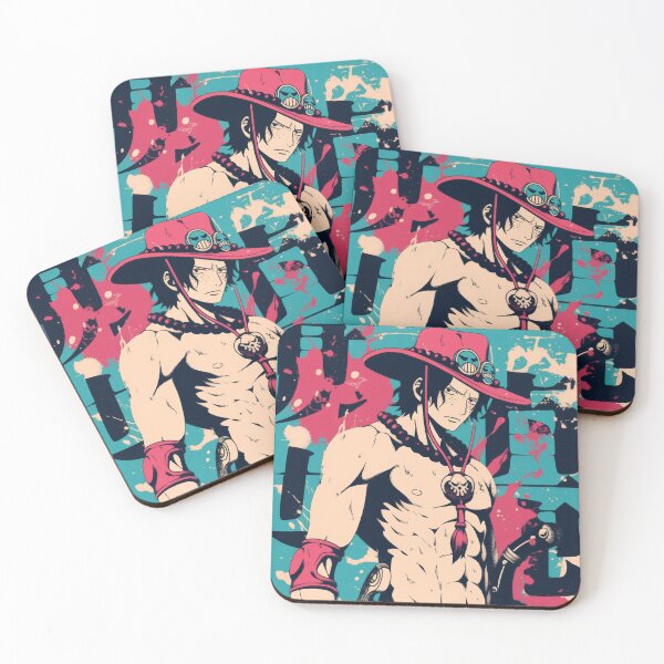 Item preview, Portgas D Ace Pastel Cool  designed and sold by AnimeArsenalPrints.