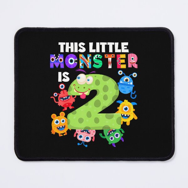 Item preview, This Little Monster Is 2 Two Years 2Nd Birthday Party Aliens designed and sold by MadalynKiehn.