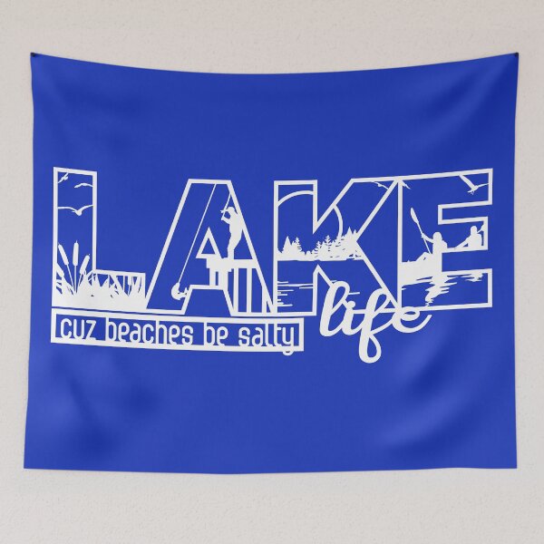 Item preview, La vida del lago designed and sold by Katrabbit Graphics.