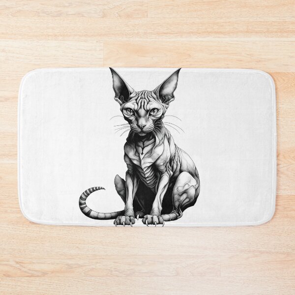 Item preview, Mythological Sphynx Cat Anatomical Art Print designed and sold by LanaGustavsson.