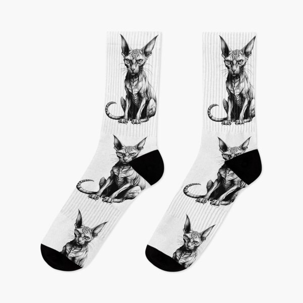 Item preview, Mythological Sphynx Cat Anatomical Art Print designed and sold by LanaGustavsson.