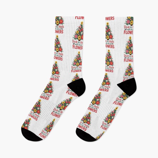 Item preview, Deck the Halls with Flowers designed and sold by MonkiFlipp.