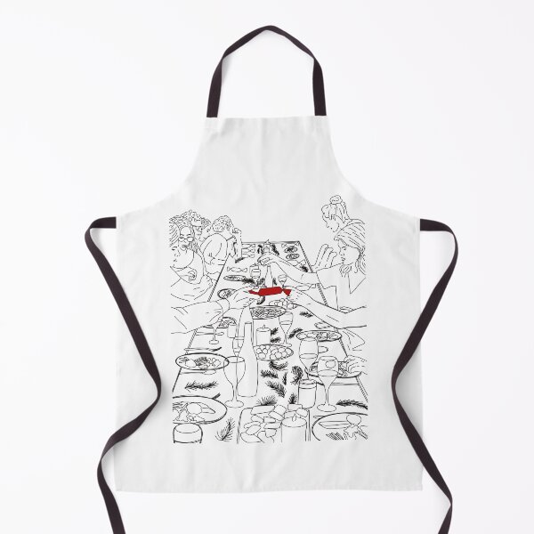 Item preview, Cracking Christmas dinner illustration designed and sold by CaitlynsPaper.