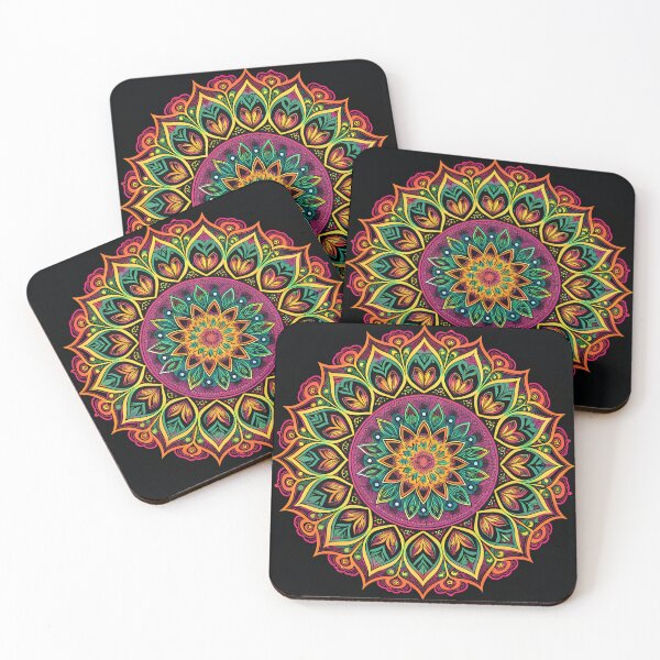 Item preview, Unique Trippy Mandala with Aesthetic Geometric Flow designed and sold by HLPsychDesigns.