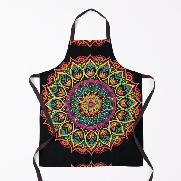 Item preview, Unique Trippy Mandala with Aesthetic Geometric Flow designed and sold by HLPsychDesigns.