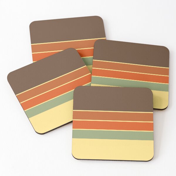 Item preview, Rustic 70s Vintage Retro Stripes designed and sold by Deutschic.