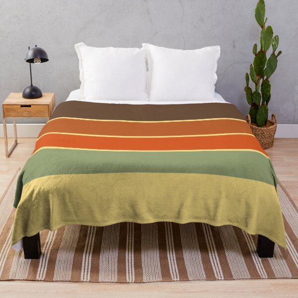 Item preview, Rustic 70s Vintage Retro Stripes designed and sold by Deutschic.