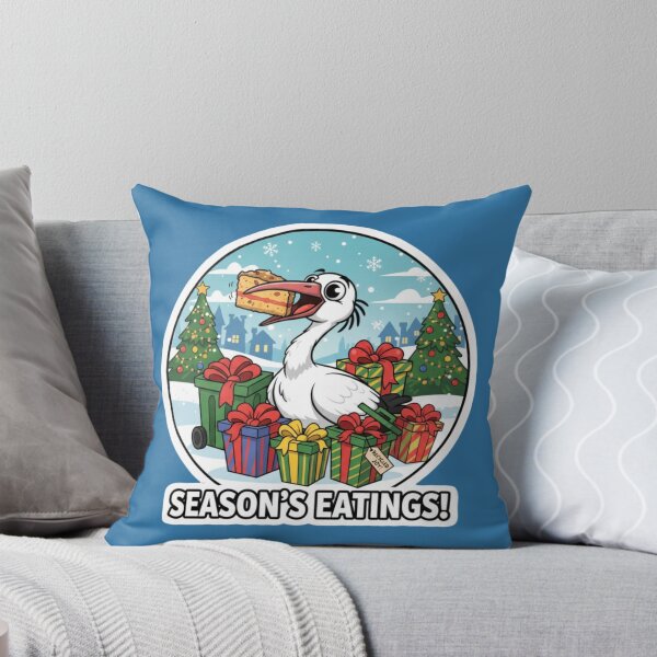 Item preview, Season’s Eatings Ibis Fun designed and sold by PrintBreeze.