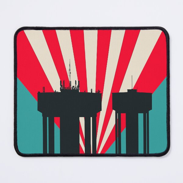 Item preview, Corby Water Towers - Vibrant Tones designed and sold by Kate Anderson Art.