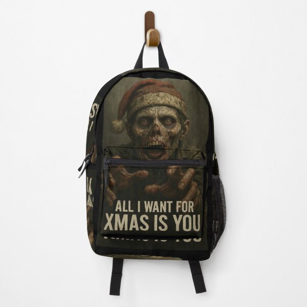 Item preview, Walker/ zombie Xmas (oil paint version) designed and sold by WednesdayAndYou.