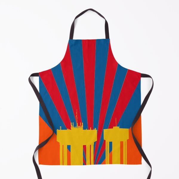 Item preview, Corby Water Towers - Vibrant Tones Again designed and sold by Kate Anderson Art.