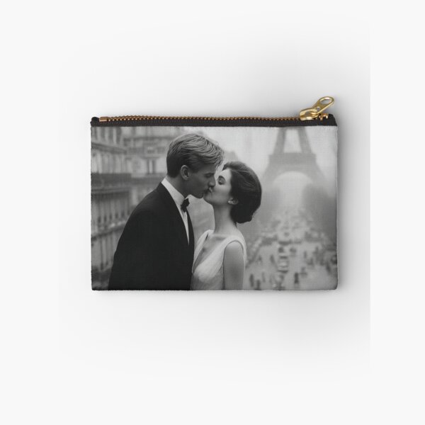Item preview, Paris Wedding Kiss – Black and White Doisneau-Inspired Photography designed and sold by mliotard.
