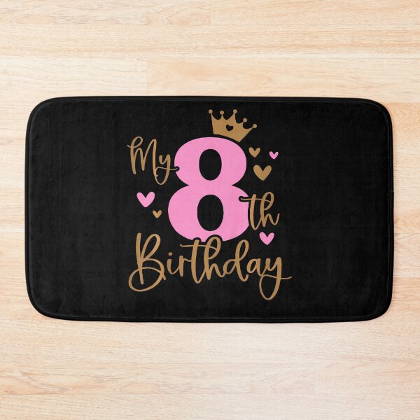 Item preview, Kids My 8Th Birthday Girl 8 Years Old Bday Party Matching designed and sold by MadalynKiehn.