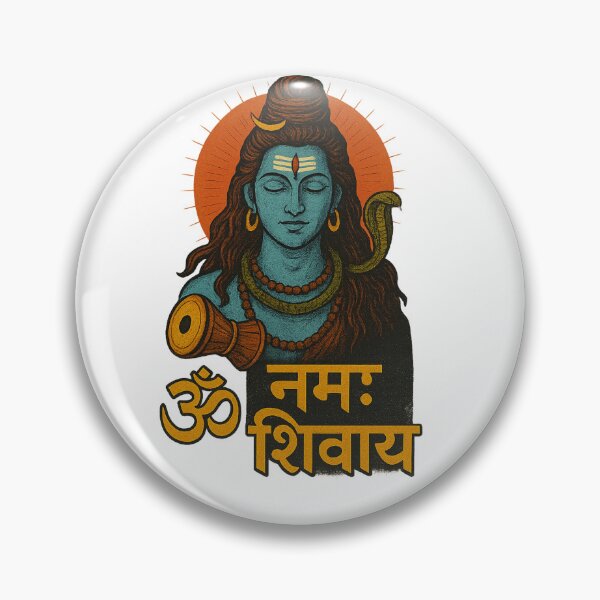 Item preview, Divine Shiva With Om Namah Shivaya designed and sold by HiteshArt111.