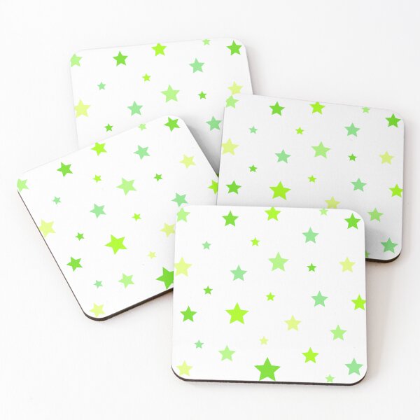 Item preview, Bright Green and Lime Stars Pack designed and sold by Aesthetic Crew.
