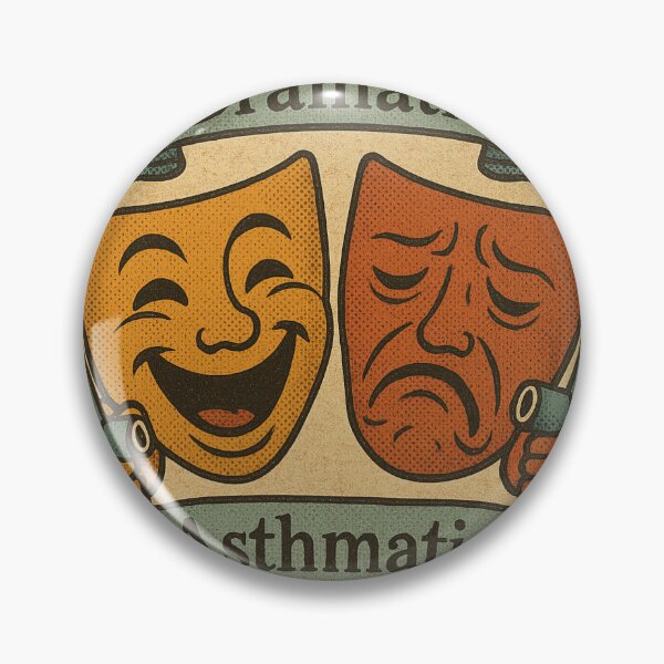 Item preview, Dramatic Asthmatic  designed and sold by Llewynn1225.