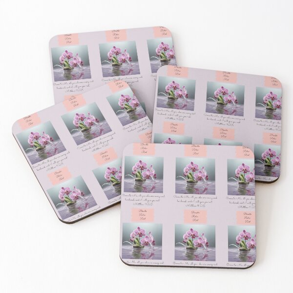 Item preview, Breathe, Relax, Rest – Floral Christian Inspiration designed and sold by My Beauty in chaos. .