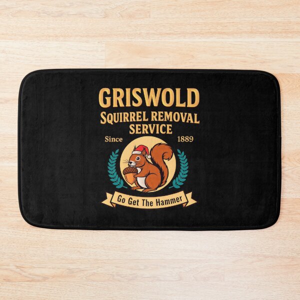 Item preview, griswold squirrel removal service christmas designed and sold by gear-posters.