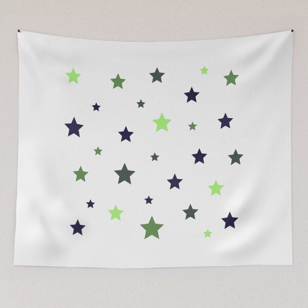 Item preview, Paquete de estrellas verde cósmico, índigo profundo y verde lima designed and sold by Aesthetic Crew.