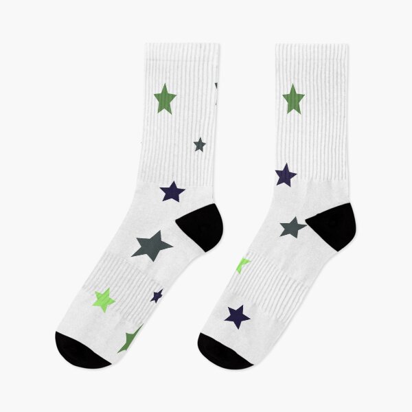 Item preview, Cosmic Green Deep Indigo and Lime Green Stars Pack designed and sold by Aesthetic Crew.