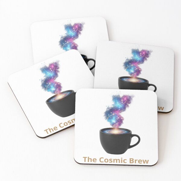 Item preview, The Cosmic Brew Coffee Mug | Galaxy Coffee Lover Gift | Space Art Coffee Cup | Celestial Morning Brew Tee | Universe Energy Drink Design designed and sold by MonaRose_Art.