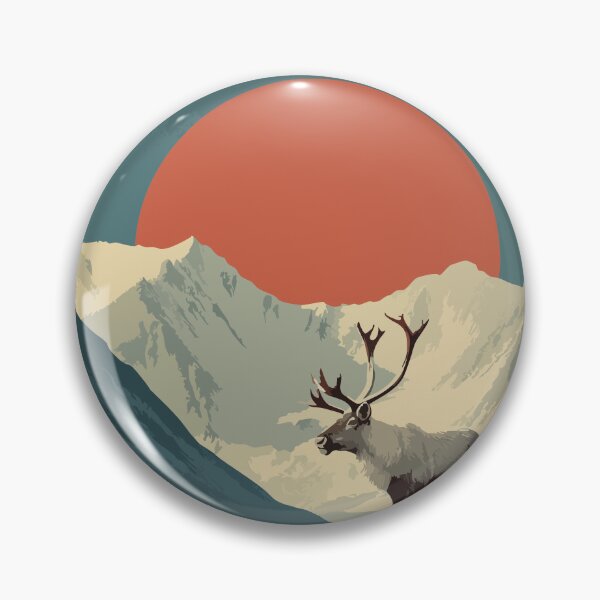 Item preview, Avalon Wilderness Reserve NL | Woodland Caribou Art Print designed and sold by TuncGK.