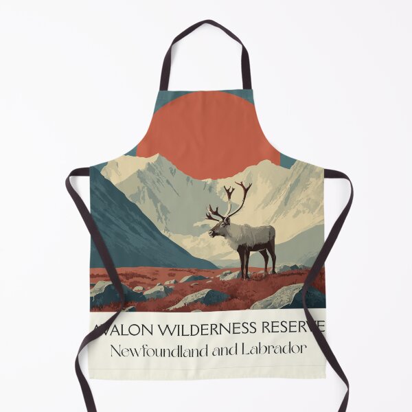 Item preview, Avalon Wilderness Reserve NL | Woodland Caribou Art Print designed and sold by TuncGK.