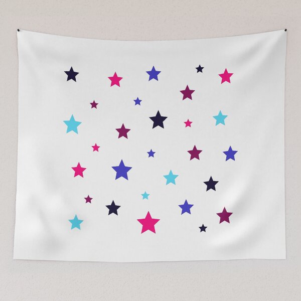 Item preview, Paquete Pop Stars en rosa fucsia, azul real y ciruela designed and sold by Aesthetic Crew.