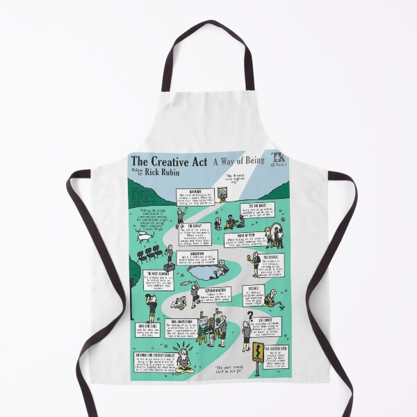 Item preview, Visual Summary The Creative Act (Rick Rubin) designed and sold by TKsuited.