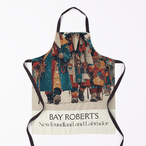 Item preview, Bay Roberts Newfoundland | Mummering Tradition Art Print designed and sold by TuncGK.