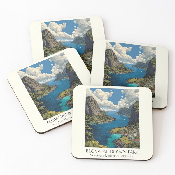 Item preview, Blow Me Down Park NL | Bay of Islands Scenery Art designed and sold by TuncGK.