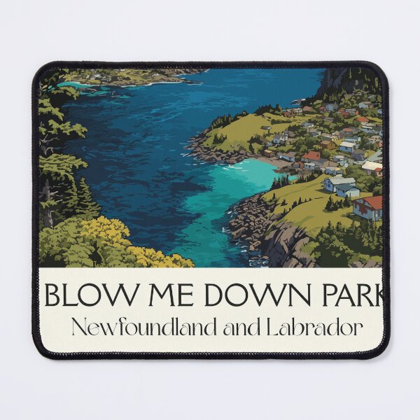Item preview, Blow Me Down Park NL | Bay of Islands Scenery Art designed and sold by TuncGK.
