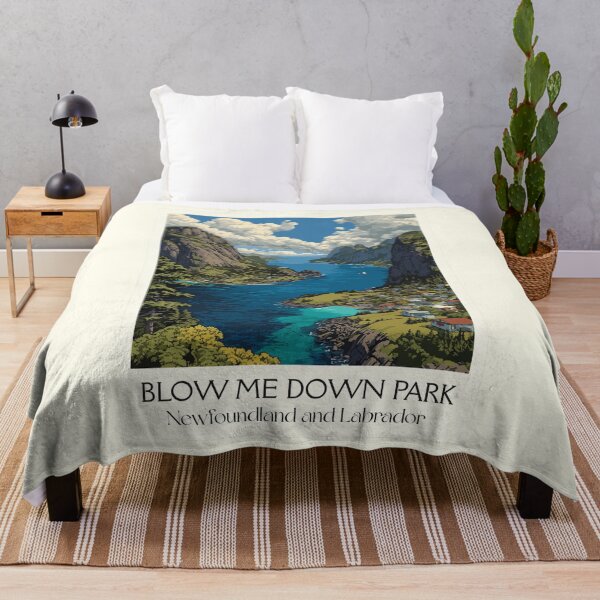 Item preview, Blow Me Down Park NL | Bay of Islands Scenery Art designed and sold by TuncGK.