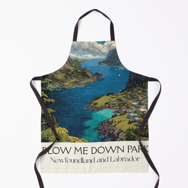 Item preview, Blow Me Down Park NL | Bay of Islands Scenery Art designed and sold by TuncGK.