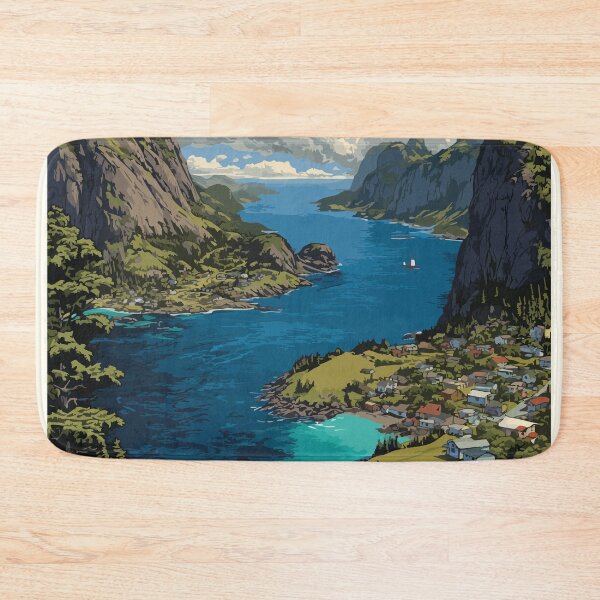 Item preview, Blow Me Down Park NL | Bay of Islands Scenery Art designed and sold by TuncGK.