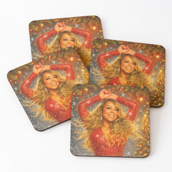 Item preview, Mariah Carey, the Magical Holiday Season designed and sold by PopCultureAndStuff.
