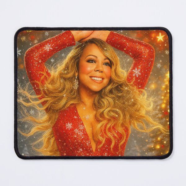 Item preview, Mariah Carey, the Magical Holiday Season designed and sold by PopCultureAndStuff.