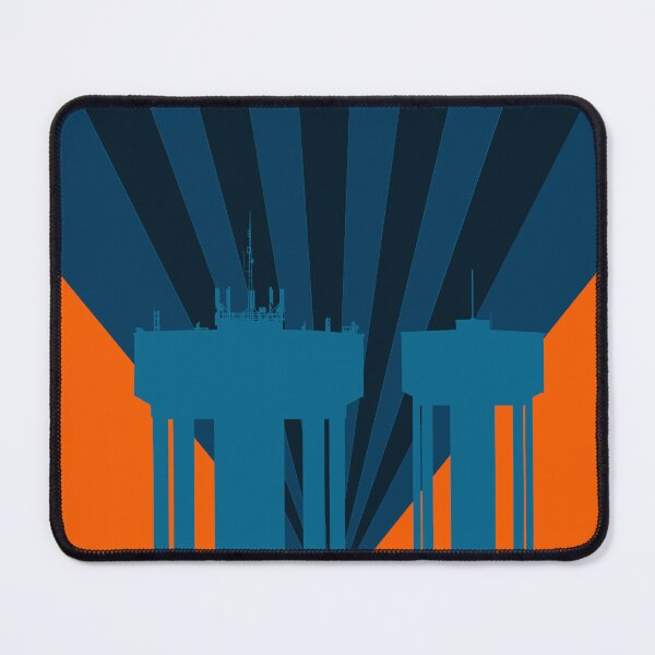 Item preview, Corby Water Towers - Modern designed and sold by Kate Anderson Art.