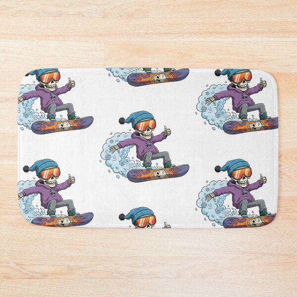 Item preview, Snowboard Skeleton – Shreddin’ the Slopes Sticker designed and sold by BrinaandPops.