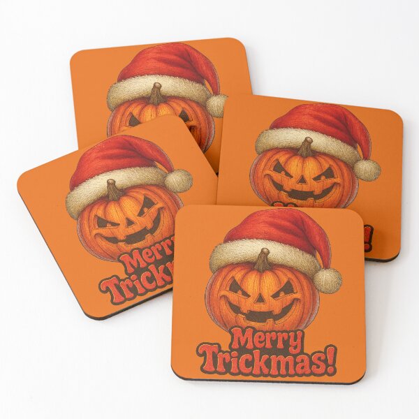 Item preview, Merry Trickmas Halloween designed and sold by HaarlemPinupParadise.