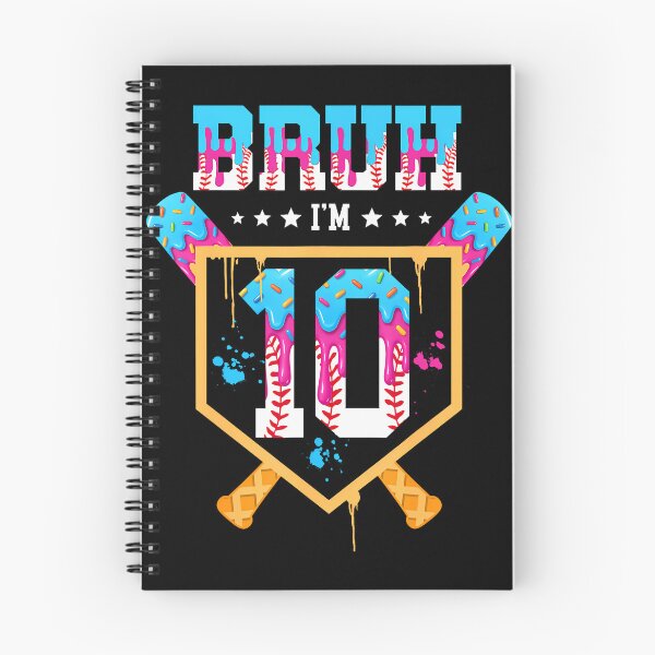 Item preview, Baseball 10 Year Old Ice Cream Drip 10Th Birthday Boys designed and sold by MadalynKiehn.