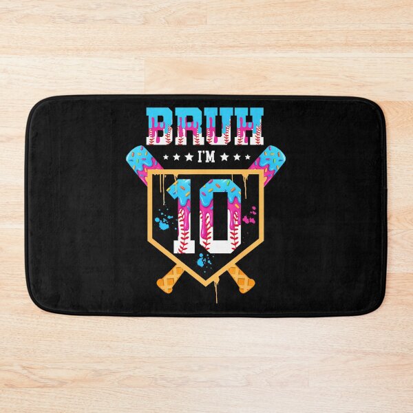 Item preview, Baseball 10 Year Old Ice Cream Drip 10Th Birthday Boys designed and sold by MadalynKiehn.
