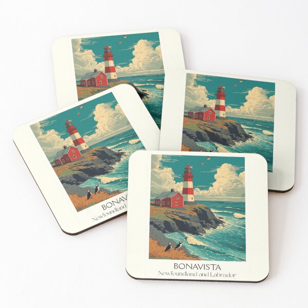 Item preview, Bonavista Newfoundland | Historic Lighthouse Art Print designed and sold by TuncGK.