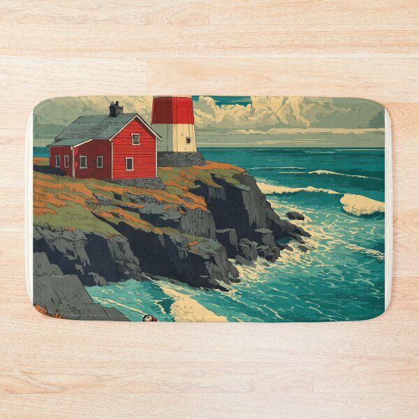 Item preview, Bonavista Newfoundland | Historic Lighthouse Art Print designed and sold by TuncGK.