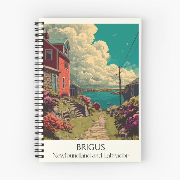 Item preview, Brigus Newfoundland | Historic Harbour Town Art Print designed and sold by TuncGK.