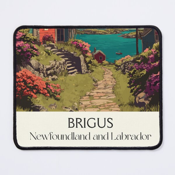 Item preview, Brigus Newfoundland | Historic Harbour Town Art Print designed and sold by TuncGK.