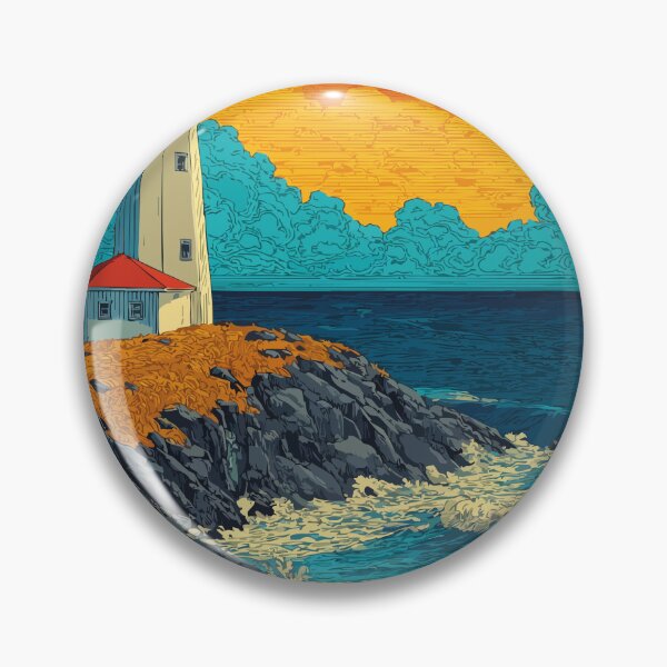 Item preview, Cape Spear Newfoundland | Easternmost Point Lighthouse Art designed and sold by TuncGK.