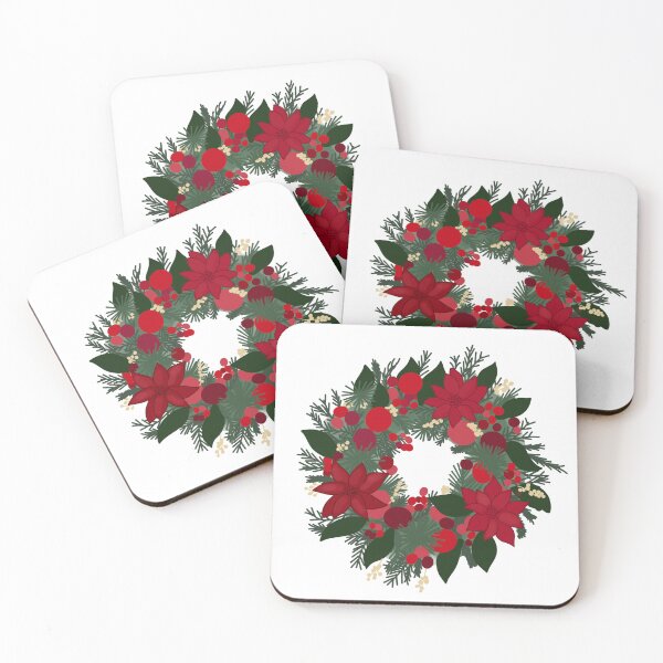 Item preview, Christmas wreath designed and sold by CaitlynsPaper.
